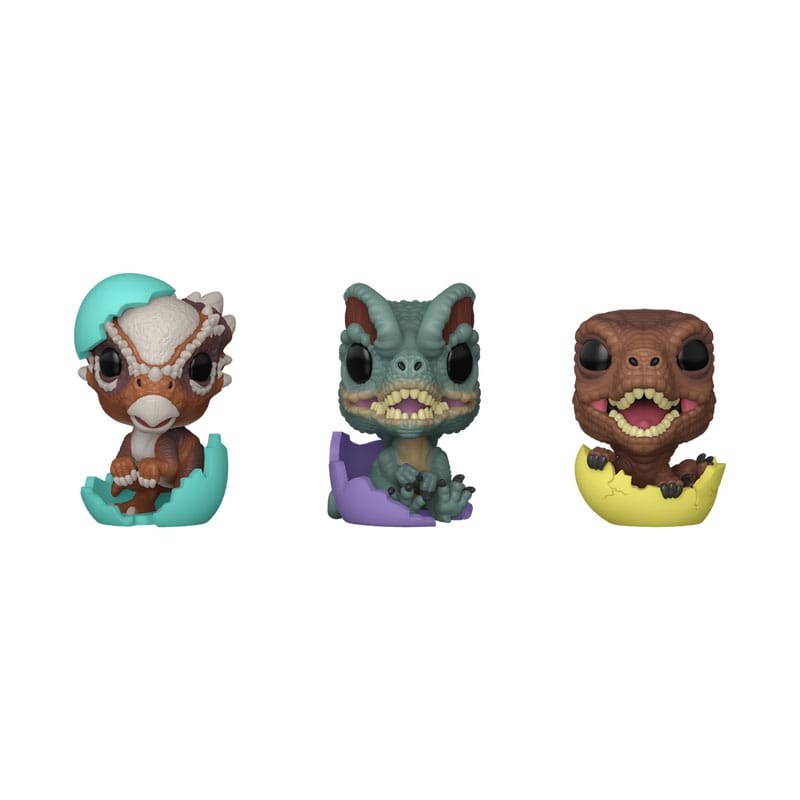 Jurassic Park Pocket POP! Vinyl Figure Easter Egg 3-Pack Dinos 4 cm - MangaShop.ro