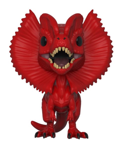 Jurassic Park POP! Movies Vinyl Figure Dilophosaurus (Rd) Exclusive 9 cm - MangaShop.ro
