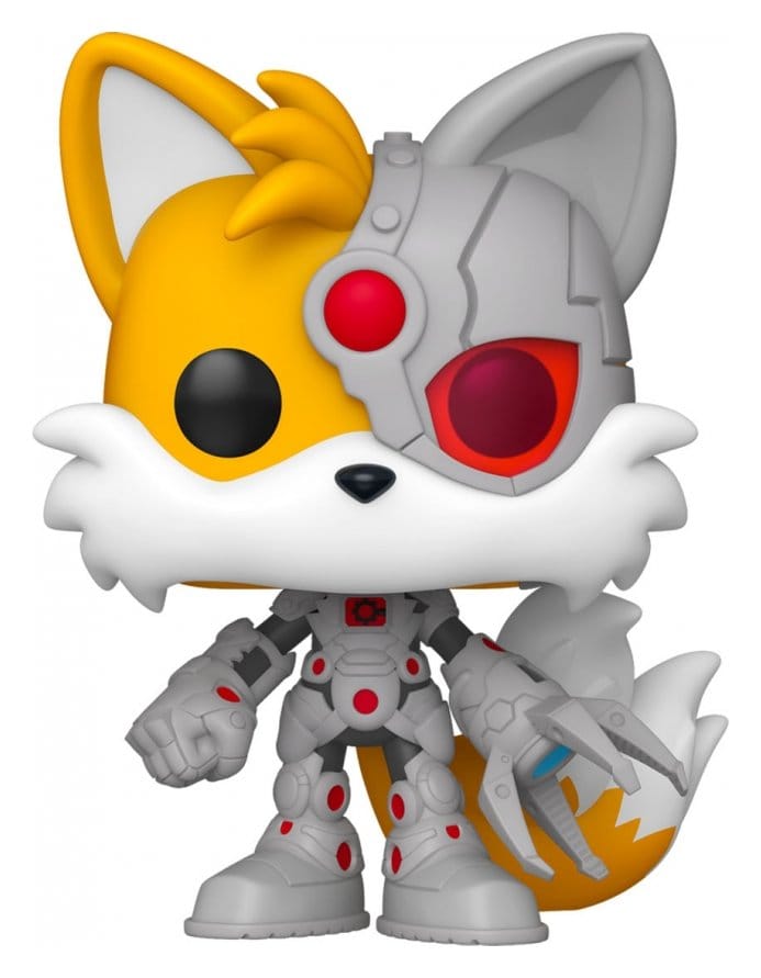DC x Sonic the Hedgehog POP! Heroes Vinyl Figure Tails as Cyborg 9 cm - MangaShop.ro