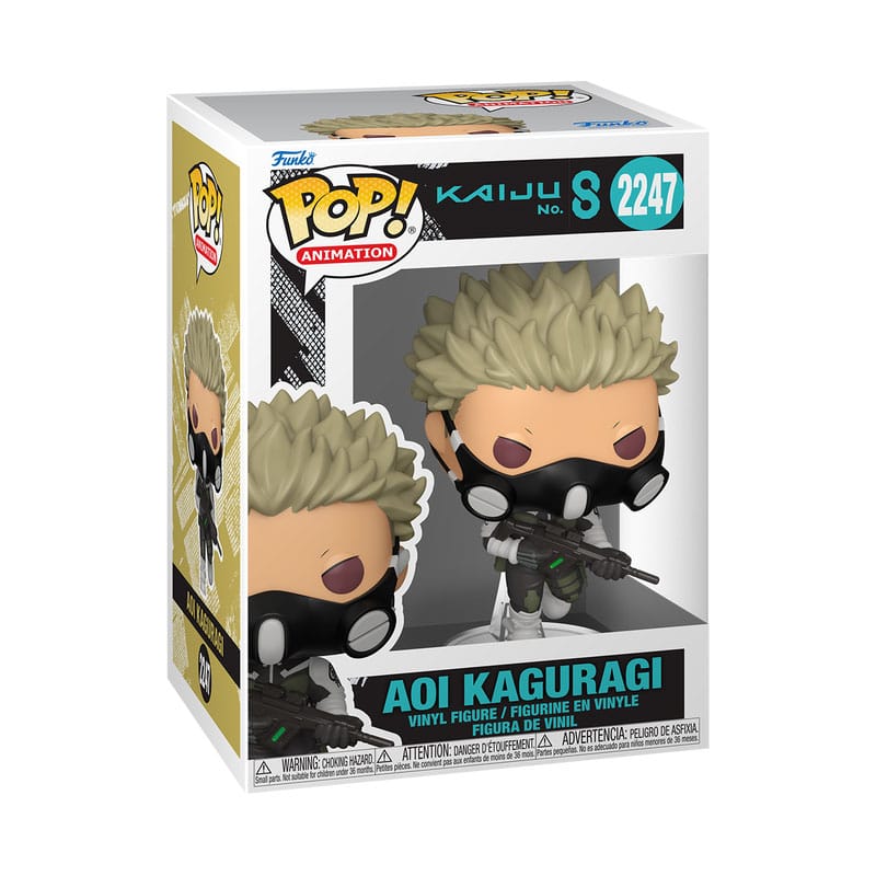 Kaiju No. 8 POP! Animation Vinyl Figure Aoi Kaguragi 9 cm - MangaShop.ro