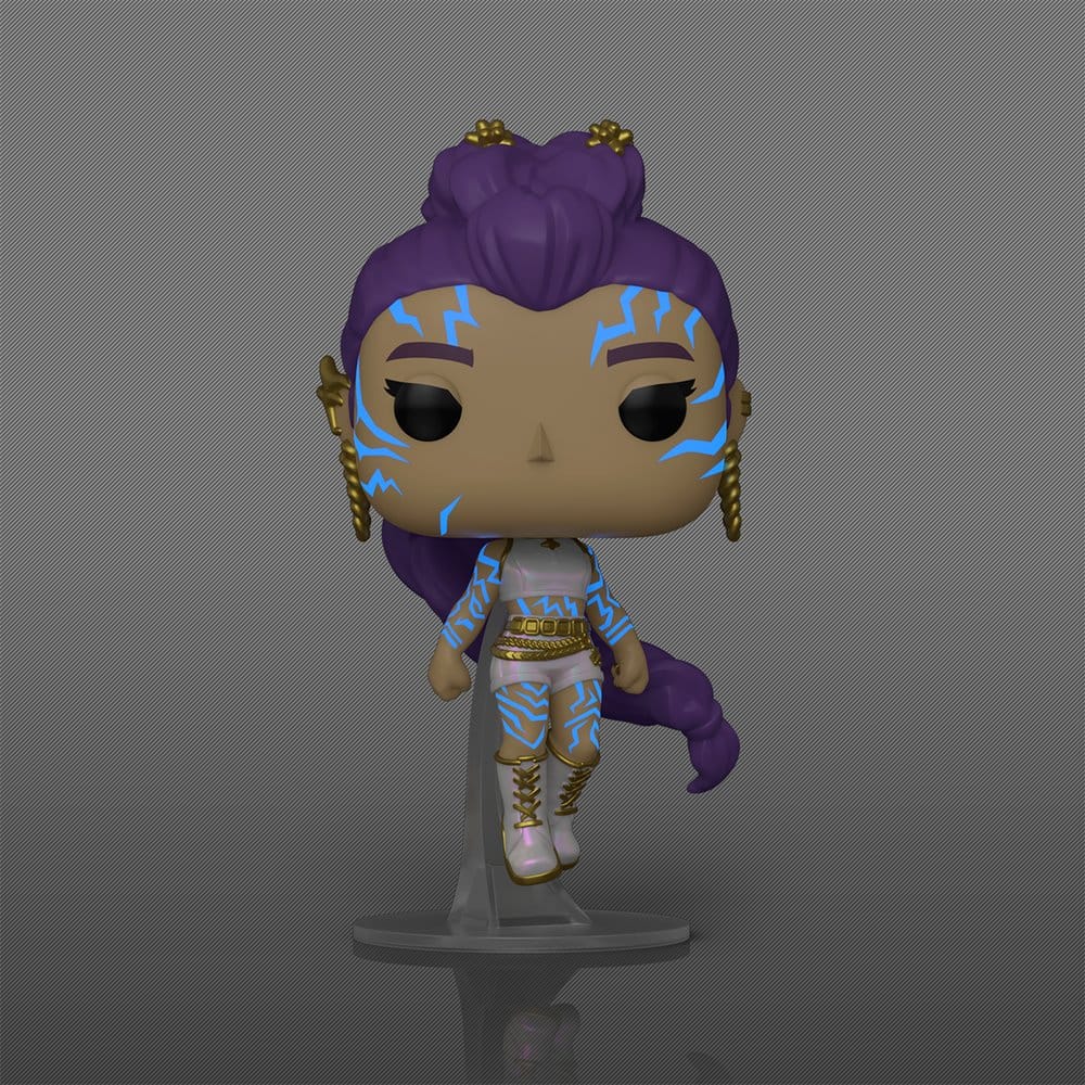 KPop Demon Hunters POP! Animation Vinyl Figures Rumi with Chase (Glow) 9 cm Assortment (6) - MangaShop.ro