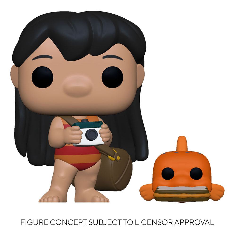 Lilo & Stitch POP! & Buddy Vinyl Figure Lilo w/Pudge 9 cm - MangaShop.ro