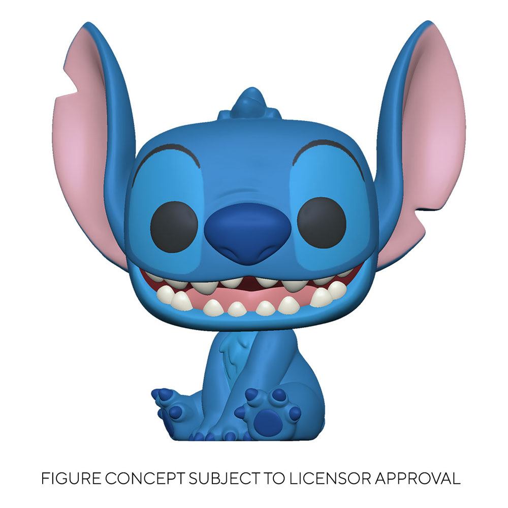 Lilo & Stitch POP! Disney Vinyl Figure Smiling Seated Stitch 9 cm - MangaShop.ro