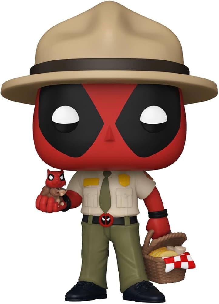 Deadpool POP! Marvel Vinyl Figure Park Ranger Deadpool 9 cm - MangaShop.ro