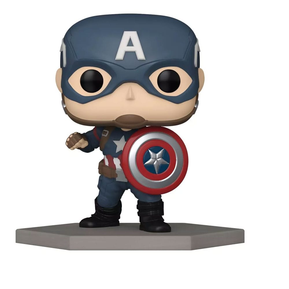 Marvel POP! Animation Vinyl Figure Captain America Exclusive 9 cm - MangaShop.ro