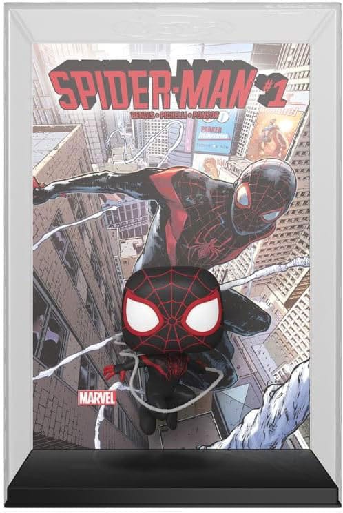 Spider-Man POP! Comic Cover Vinyl Figure Spider-Man 2016 #1 9 cm - MangaShop.ro
