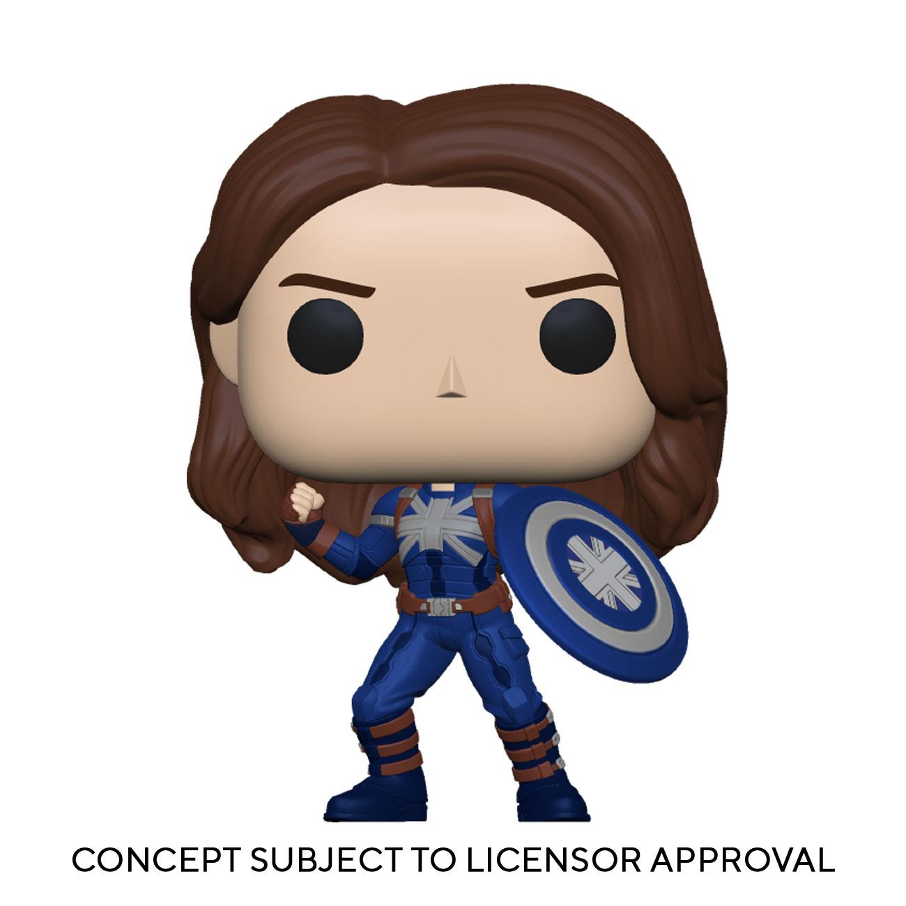 What If...? POP! Animation Vinyl Figure Captain Carter (Stealth) 9 cm - MangaShop.ro