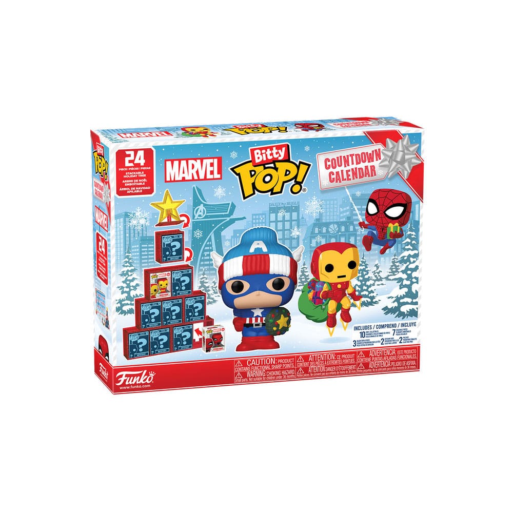 Marvel Comics Bitty POP! 24 Day Advent Calendar Countdown - MangaShop.ro