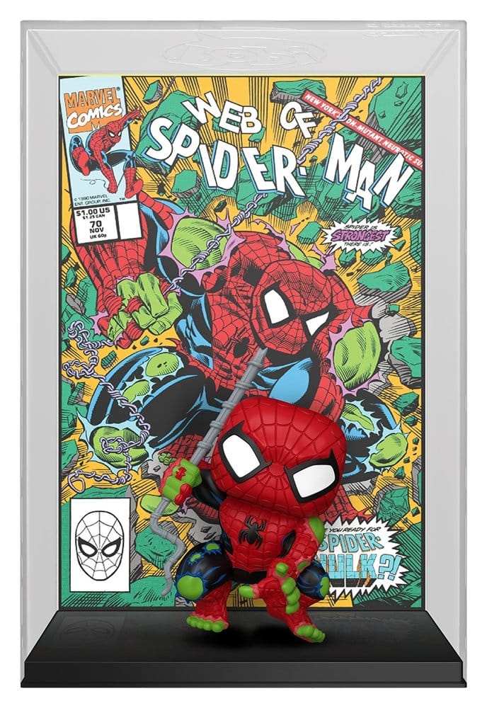 Marvel POP! Comic Covers Vinyl Figure Web of Spider-Man #70 (Spider-Hulk) 9 cm - MangaShop.ro