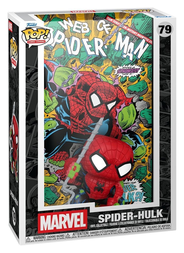 Marvel POP! Comic Covers Vinyl Figure Web of Spider-Man #70 (Spider-Hulk) 9 cm - MangaShop.ro