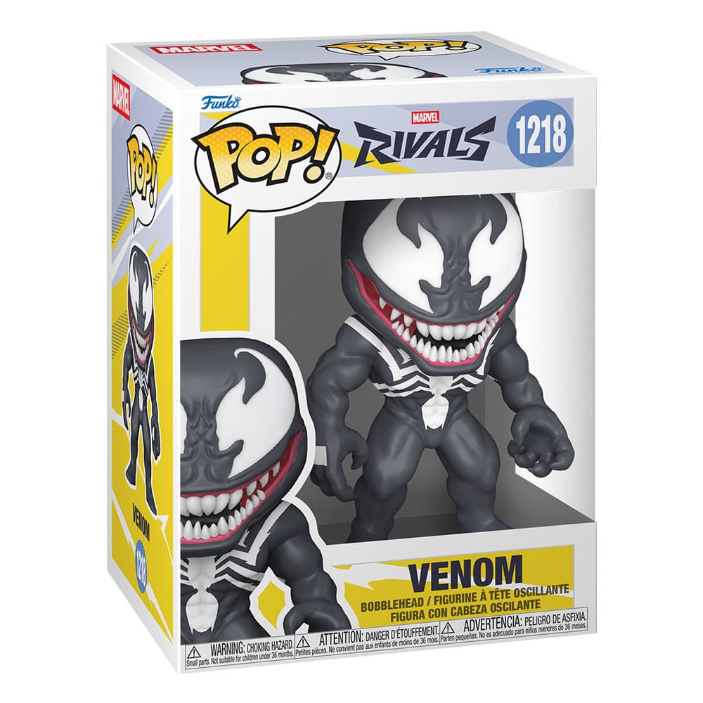 Marvel Rivals POP! Games Vinyl Figures Venom with Chase 9 cm Assortment (6) - MangaShop.ro