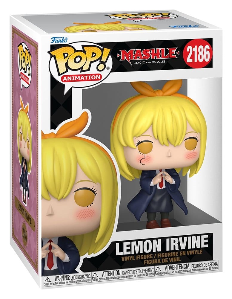 Mashle POP! Animation Vinyl Figure Lemon Irvine 9 cm - MangaShop.ro