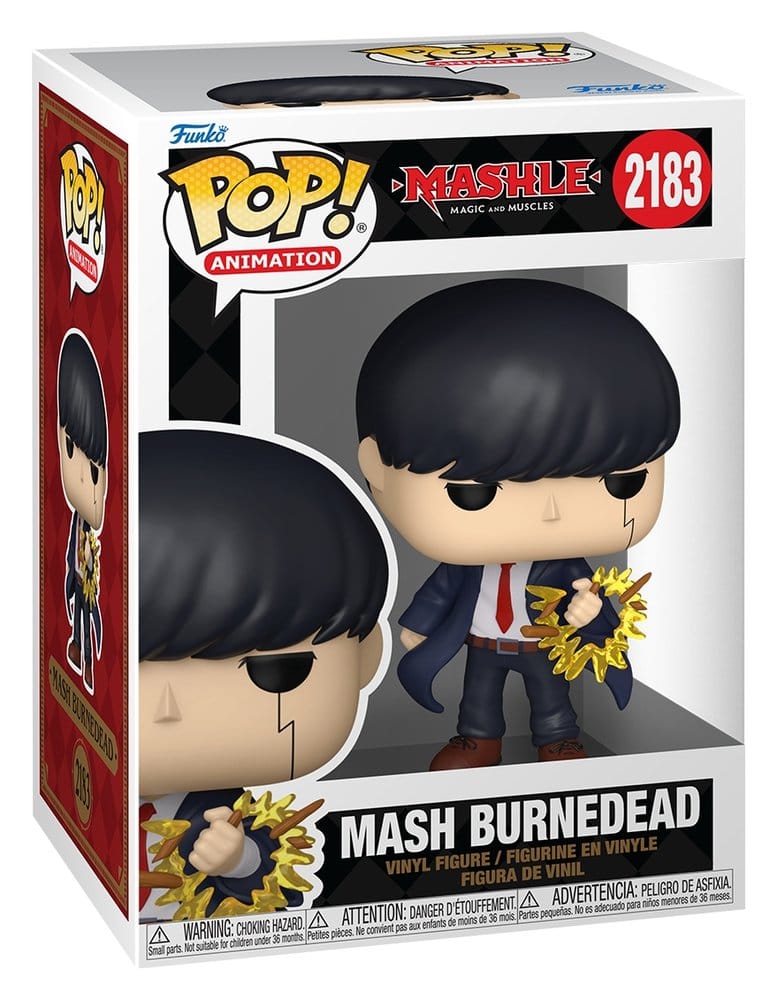 Mashle POP! Animation Vinyl Figure Mash Burnedead 9 cm - MangaShop.ro