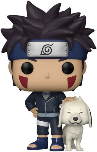 Naruto POP! Animation Vinyl Figure Kiba w/Akamaru 9 cm - MangaShop.ro