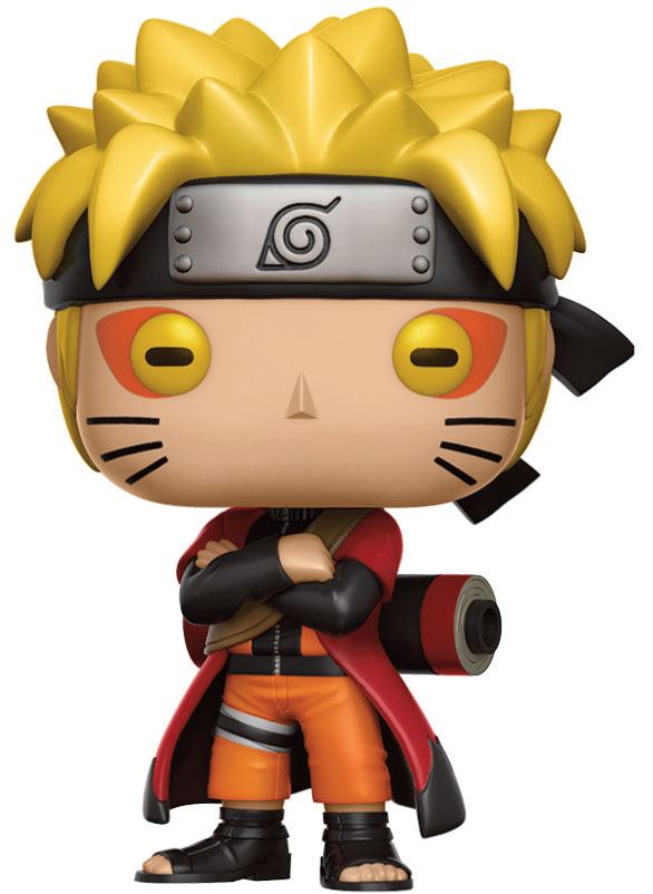 Naruto Shippuden POP! Animation Vinyl Figure Naruto (Sage Mode) 9 cm - MangaShop.ro