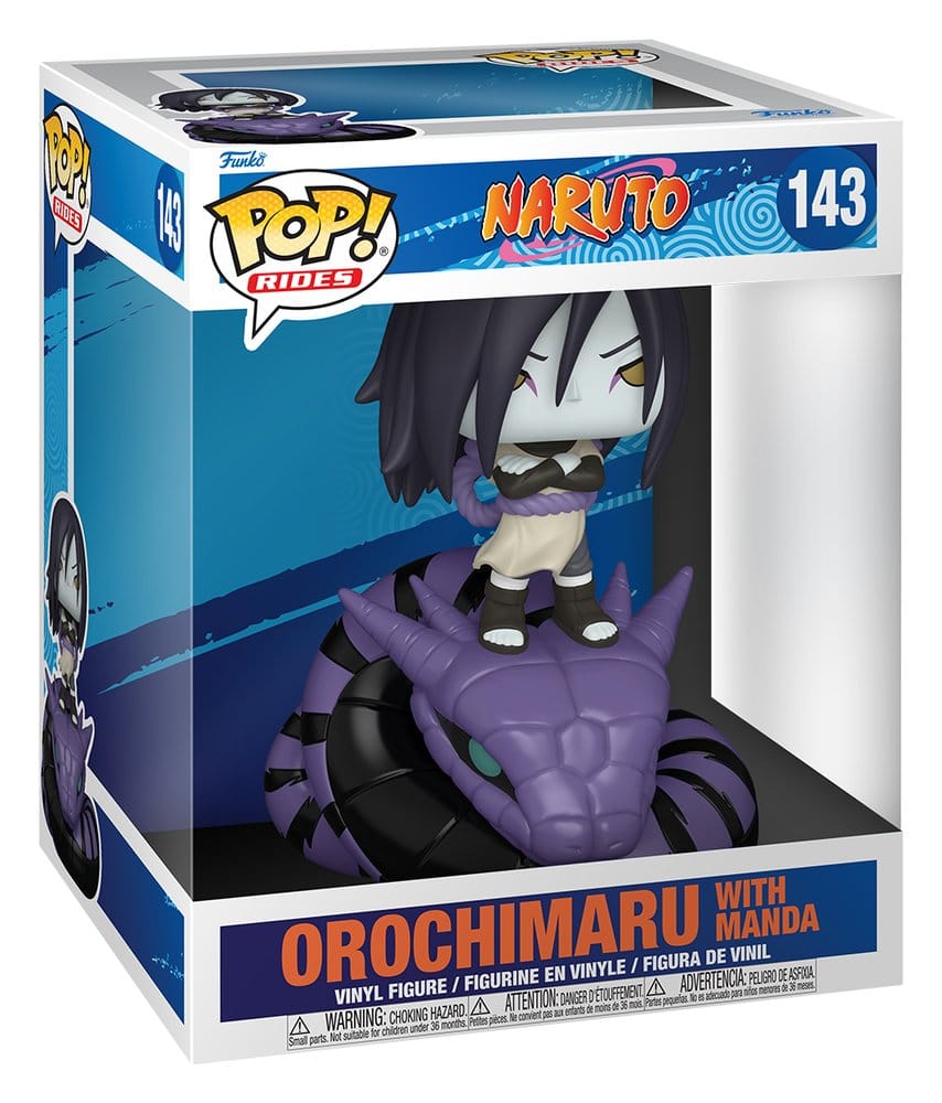 Naruto Classic POP! Rides Vinyl Figure Orochi + Manda 15 cm - MangaShop.ro