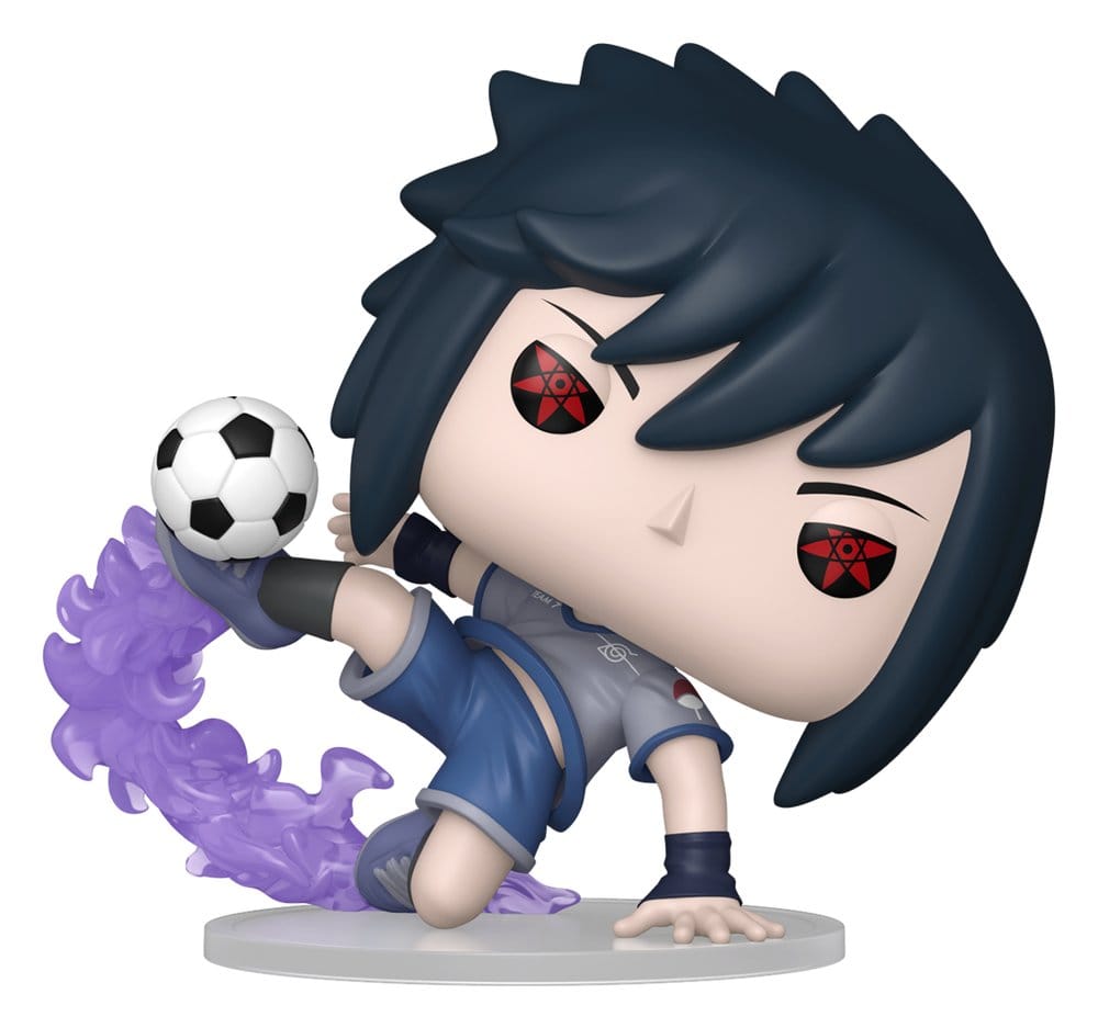 Naruto Soccer POP! Football Vinyl Figure Sasuke 9 cm - MangaShop.ro