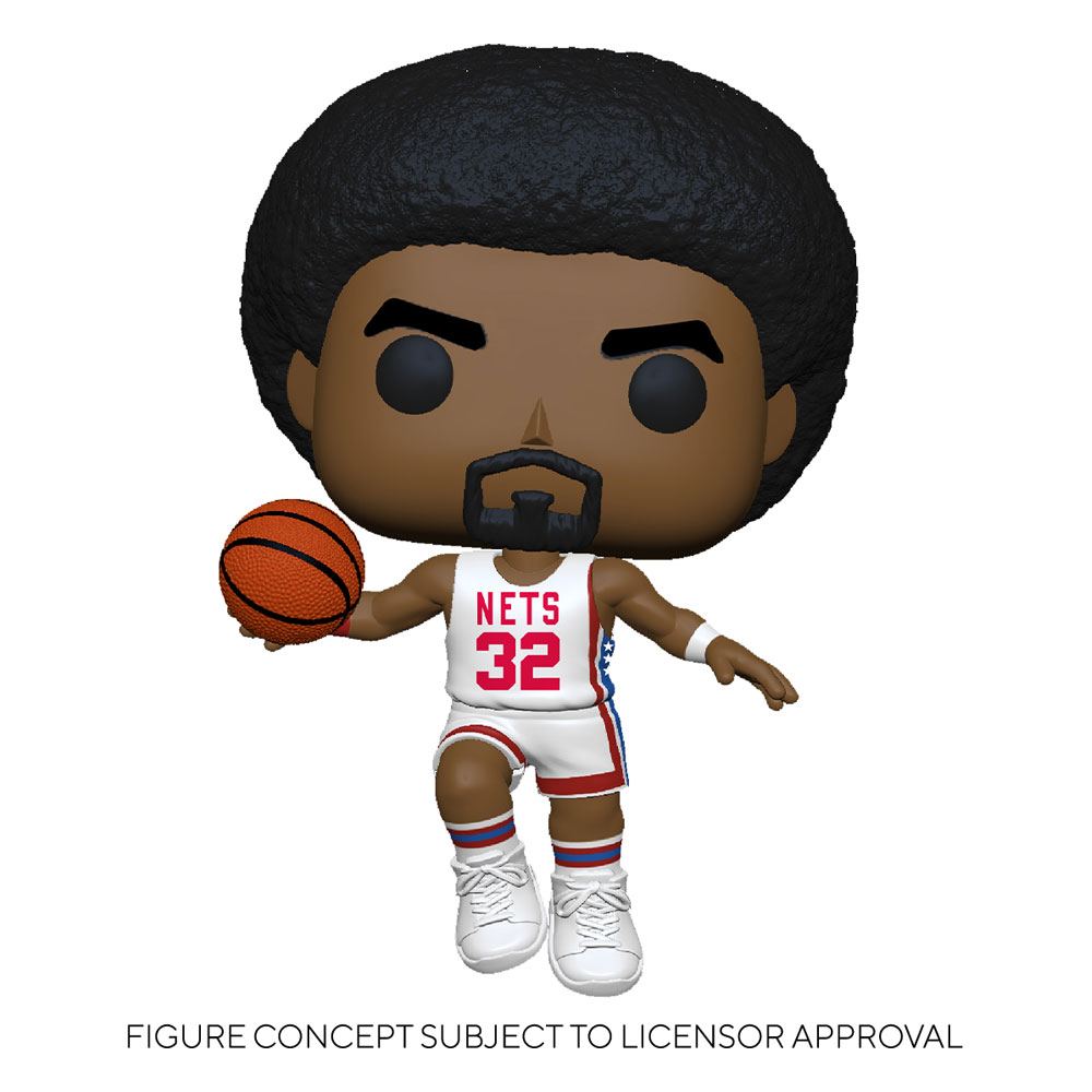 NBA Legends POP! Sports Vinyl Figure Julius Erving (Nets Home) 9 cm - MangaShop.ro