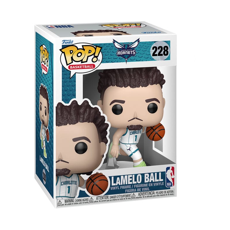 NBA Legends POP! Sports Vinyl Figure Hornets- Lamelo Ball (Home) 9 cm - MangaShop.ro