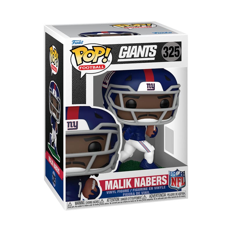 NFL: Legends POP! Sports Vinyl Figure Giants- Malik Nabers 9 cm - MangaShop.ro