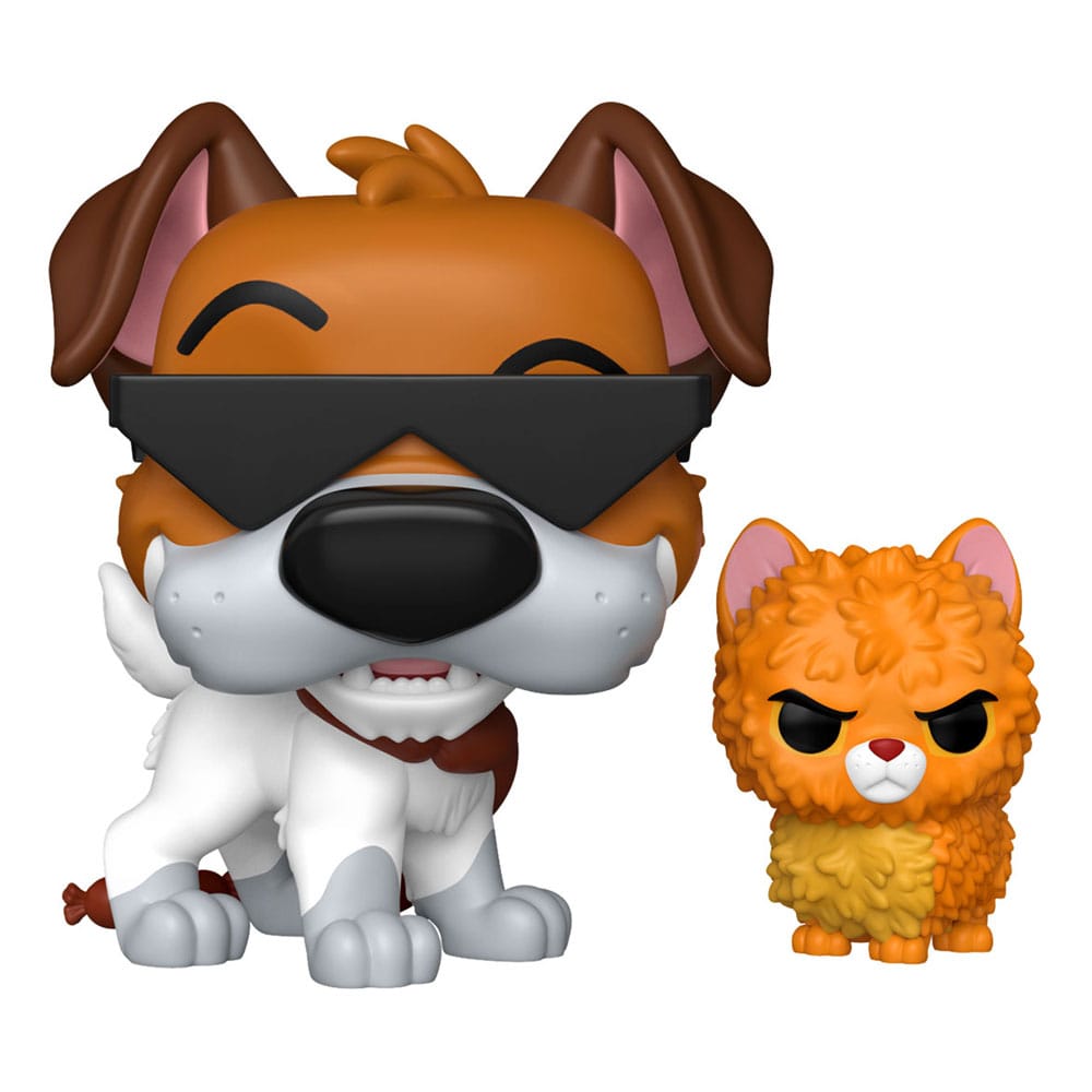 Oliver & Co. POP!&Buddy Movies Vinyl Figures Dodger w/Oliver w/Chase 9 cm Assortment (6) - MangaShop.ro