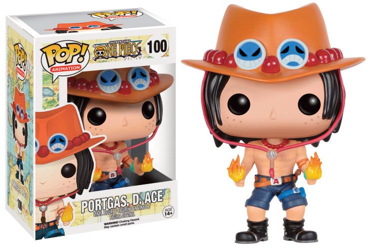 One Piece POP! Television Vinyl Figure Portgas D. Ace 9 cm - MangaShop.ro