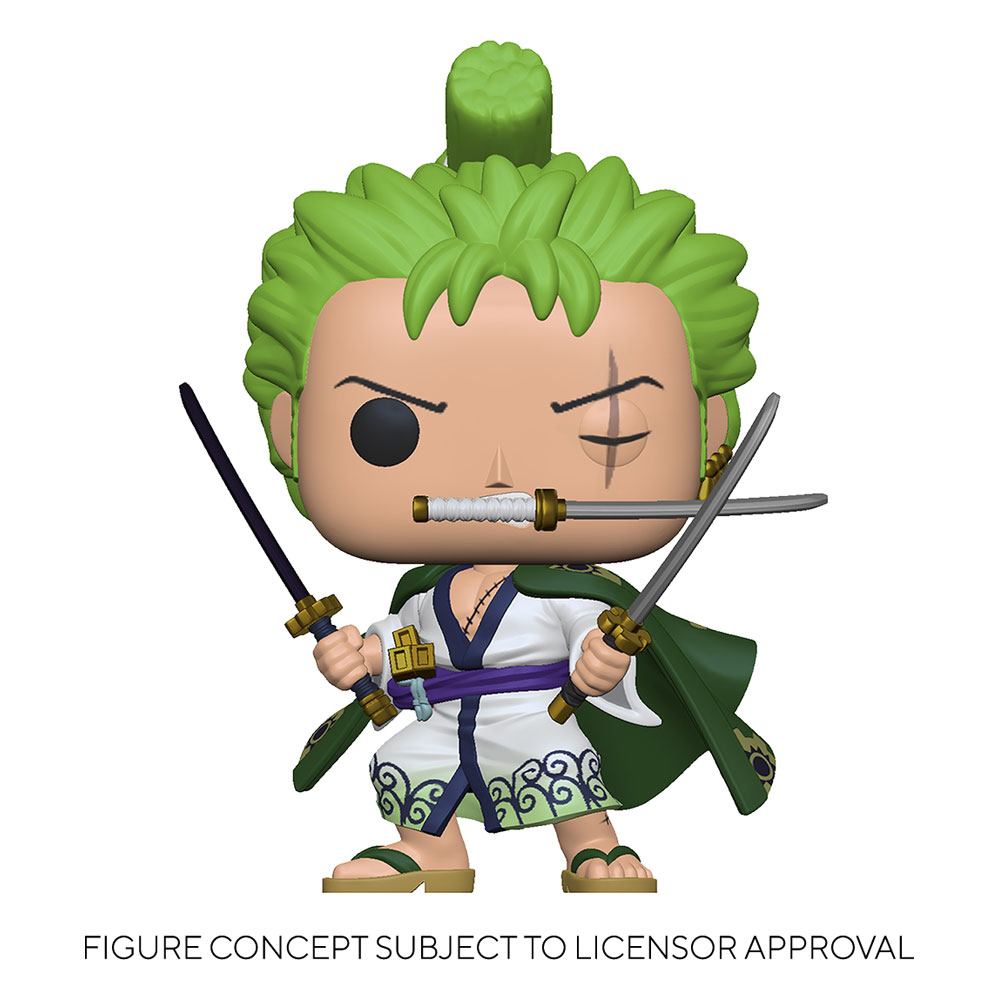 One Piece POP! Television Vinyl Figure Roronoa Zoro 9 cm - MangaShop.ro