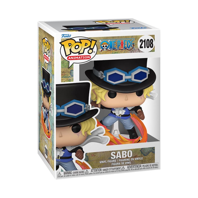 One Piece POP! Vinyl Animation Figure Sabo 9 cm - MangaShop.ro