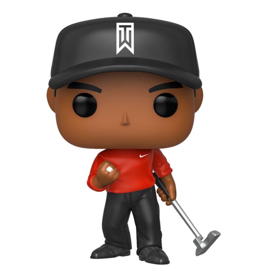 Tiger Woods POP! Golf Vinyl Figure Tiger Woods (Red Shirt) 9 cm - MangaShop.ro