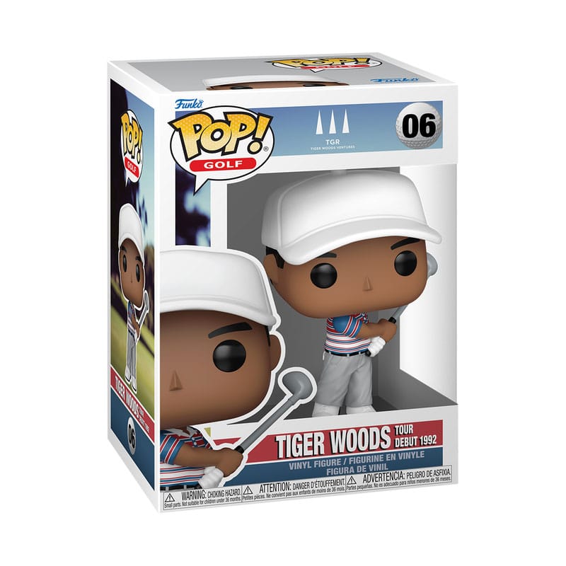 Tiger Woods POP! Golf Vinyl Figure Tour Debut 1992 9 cm - MangaShop.ro
