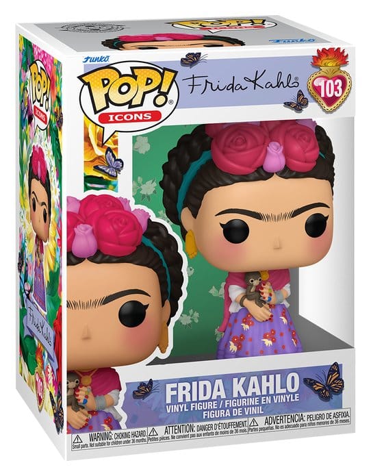 Frida Kahlo POP! Icons Vinyl Figure 9 cm - MangaShop.ro