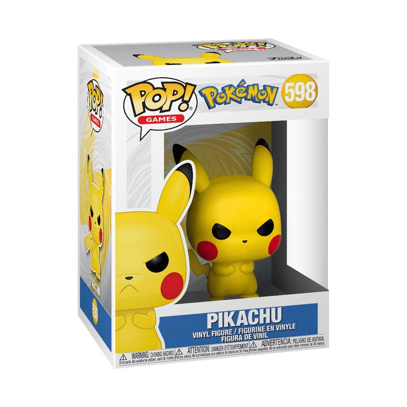 Pokemon POP! Games Vinyl Figure Grumpy Pikachu 9 cm - MangaShop.ro