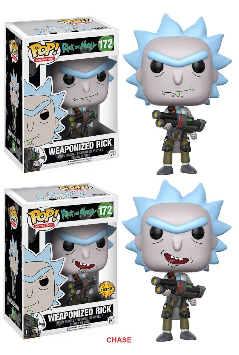 Rick and Morty POP! Animation Figures Weaponized Rick 9 cm Assortment (6) - MangaShop.ro