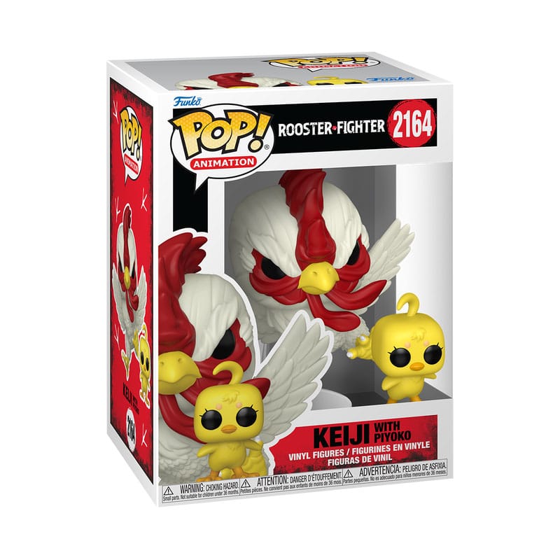Rooster Fighter POP!&Buddy Vinyl Figure Keiji & Piyoko 9 cm - MangaShop.ro