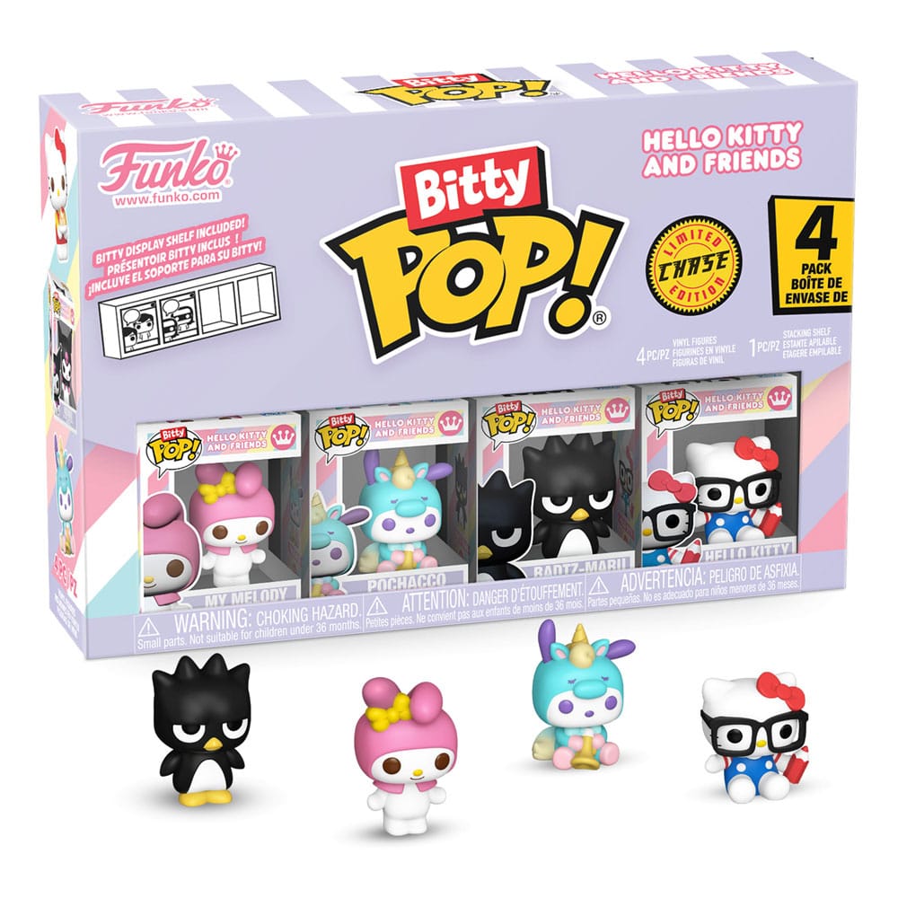 Hello Kitty and Friends Bitty POP! Vinyl Figure 4-Pack Series 4 2 cm - MangaShop.ro