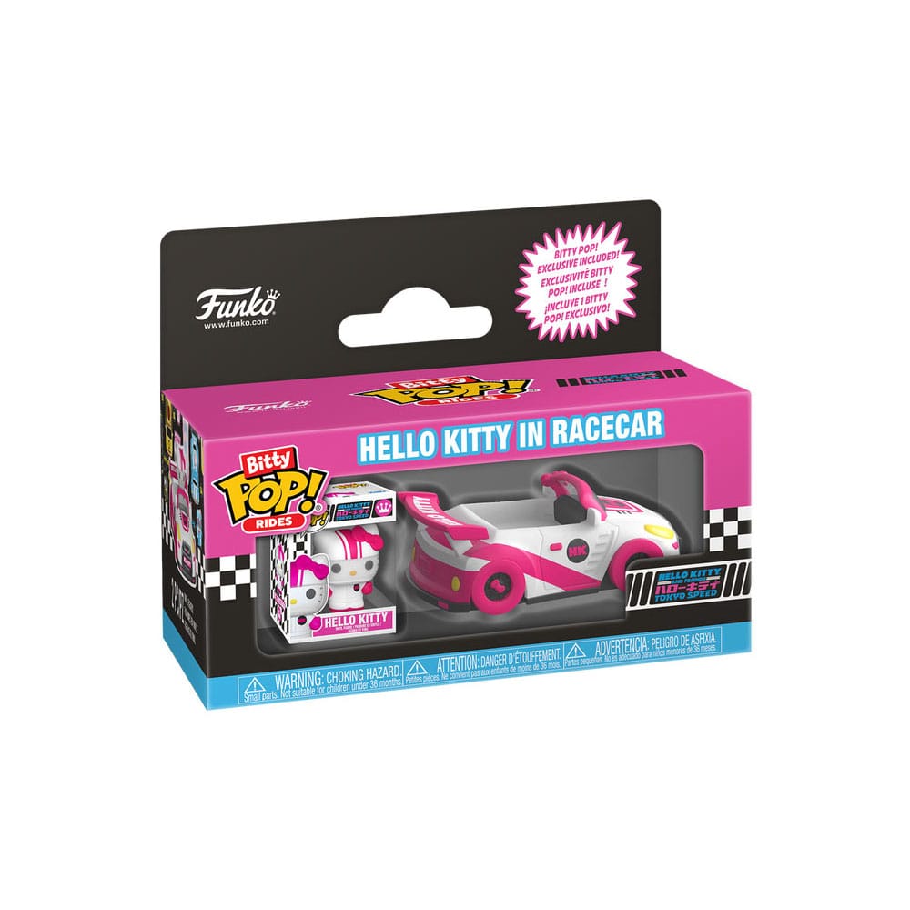 Sanrio Bitty POP! Ride Vinyl Figure Racecar w/HK 2,5 cm - MangaShop.ro
