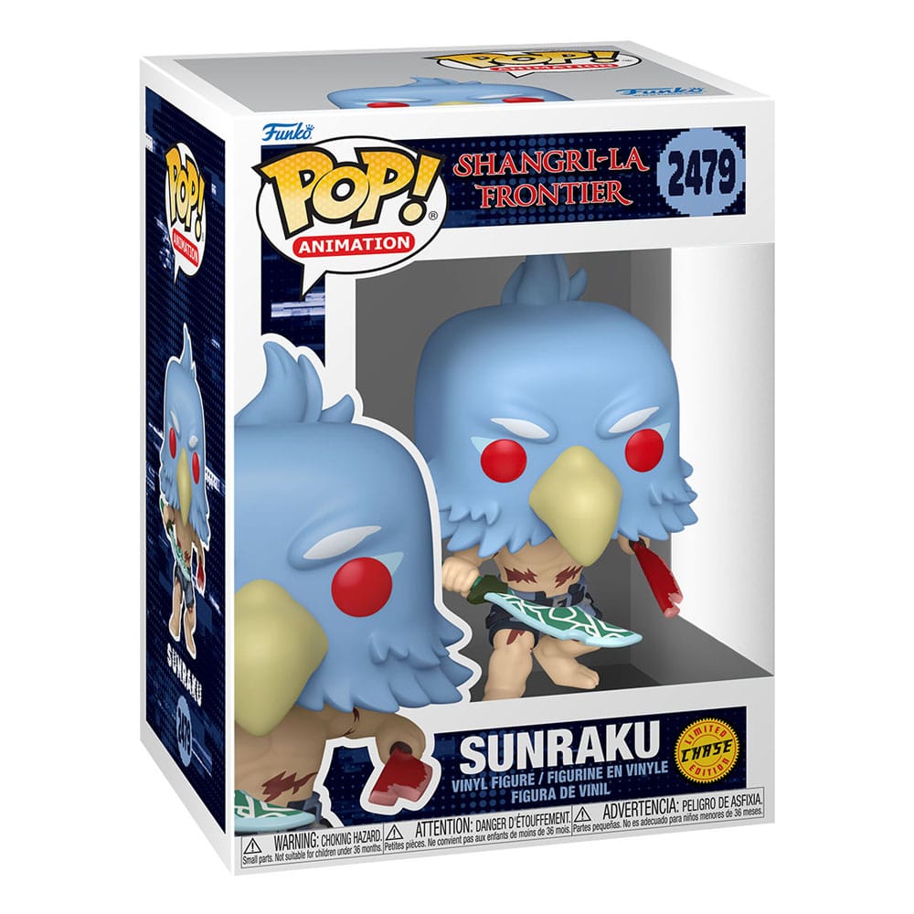 Shangri-La Frontier POP! Animation Vinyl Figures Sunraku with Chase 9 cm Assortment (6) - MangaShop.ro