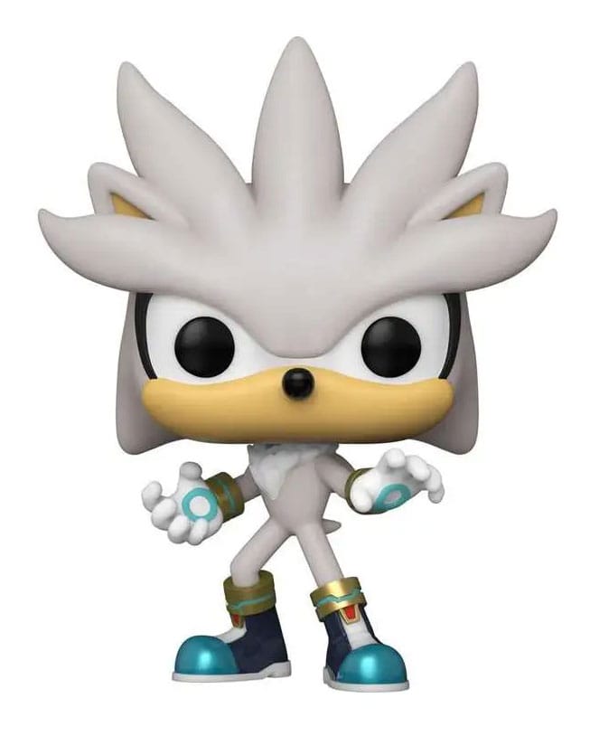 Sonic The Hedgehog POP! Games Vinyl Figure Silver The Hedgehog(GW) 9 cm - MangaShop.ro