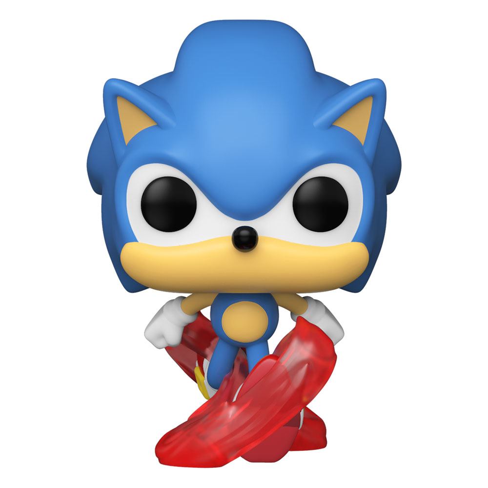 Sonic the Hedgehog POP! Games Vinyl Figure Sonic 30th - Running Sonic 9 cm - MangaShop.ro