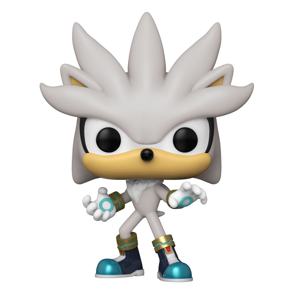 Sonic the Hedgehog POP! Games Vinyl Figure Sonic 30th - Silver the Hedgehog 9 cm - MangaShop.ro