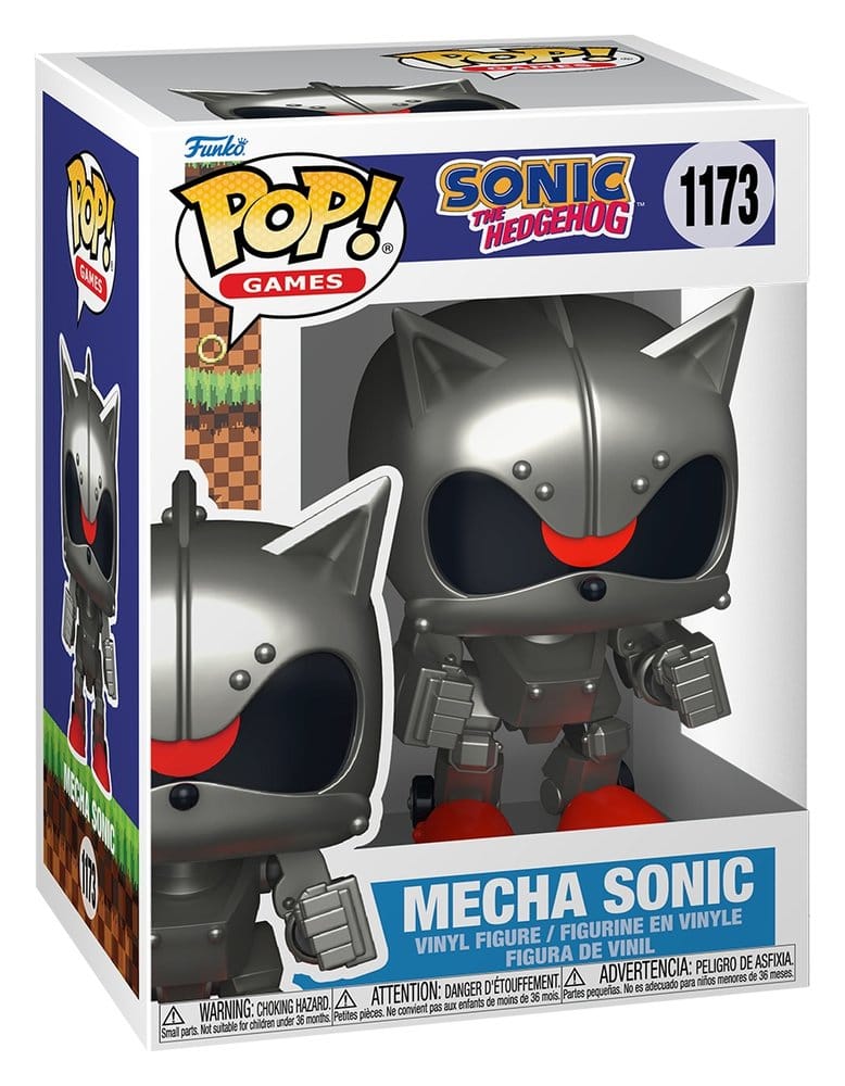 Sonic - The Hedgehog POP! Movies Vinyl Figures Mecha Sonic 9 cm - MangaShop.ro