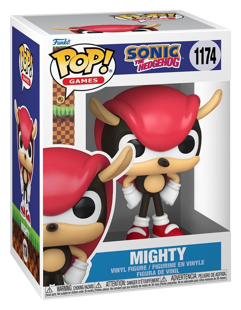 Sonic - The Hedgehog POP! Movies Vinyl Figures Mighty the Armadillo 9 cm - MangaShop.ro