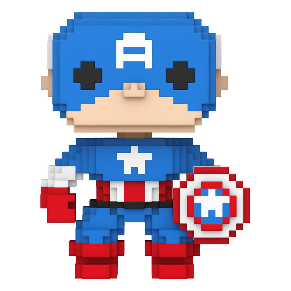 Marvel POP! 8-Bit Vinyl Figure Captain America 9 cm - MangaShop.ro