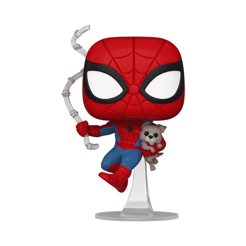 Spider-Man POP&Buddy! Movies Vinyl Figures Spidey w/Sandwich(Dog) 9 cm - MangaShop.ro
