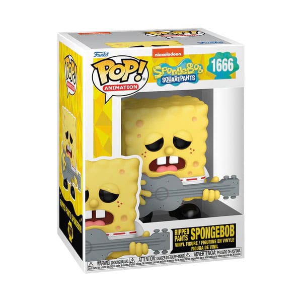 SpongeBob SquarePants 25th Anniversary POP! Vinyl Figure SB w/Guitar 9 cm - MangaShop.ro
