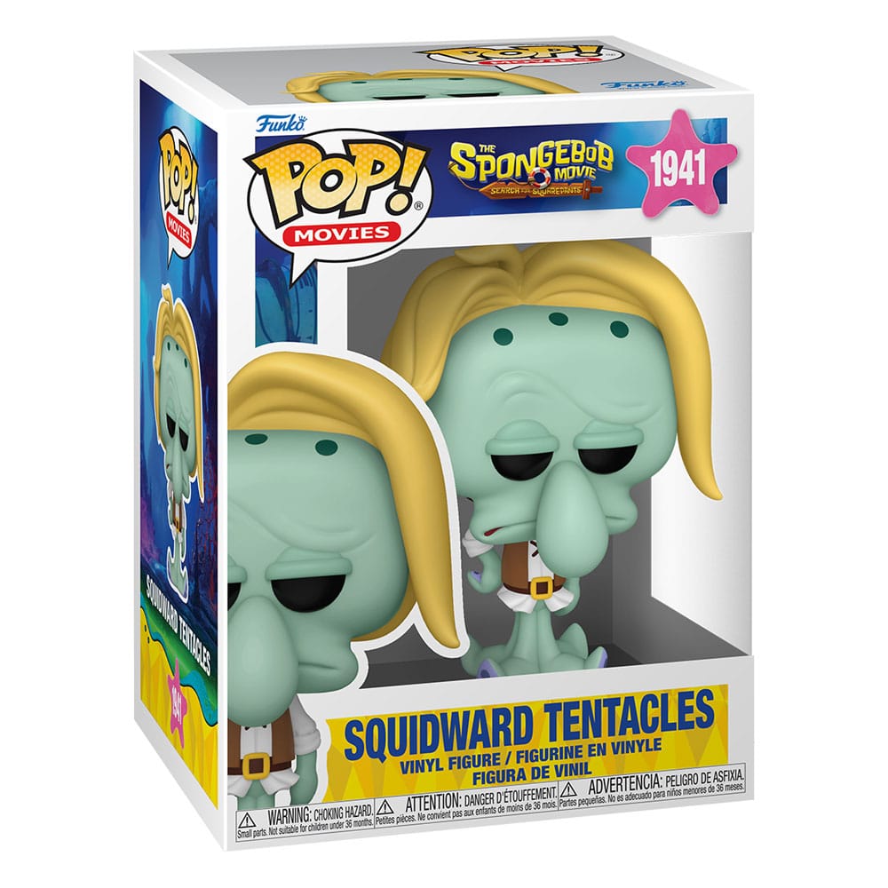 SpongeBob SquarePants POP! Vinyl Figure Squidward Tentacles (Pirate) 9 cm - MangaShop.ro
