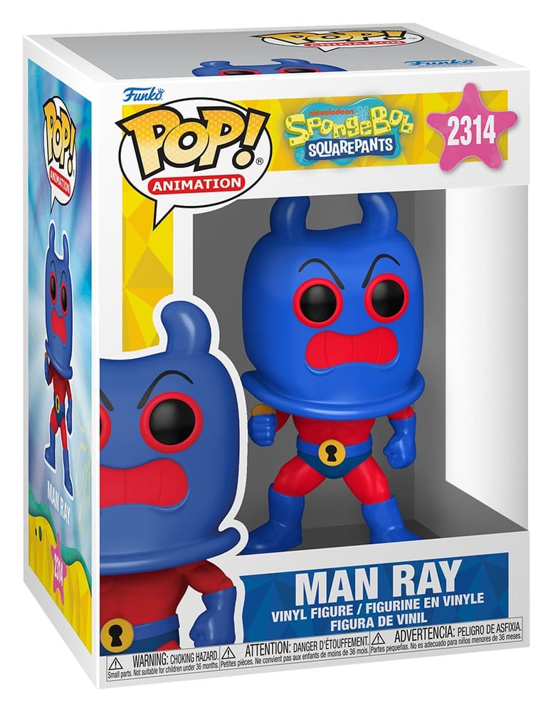 SpongeBob SquarePants POP! Animation Vinyl Figure Man Ray 9 cm - MangaShop.ro