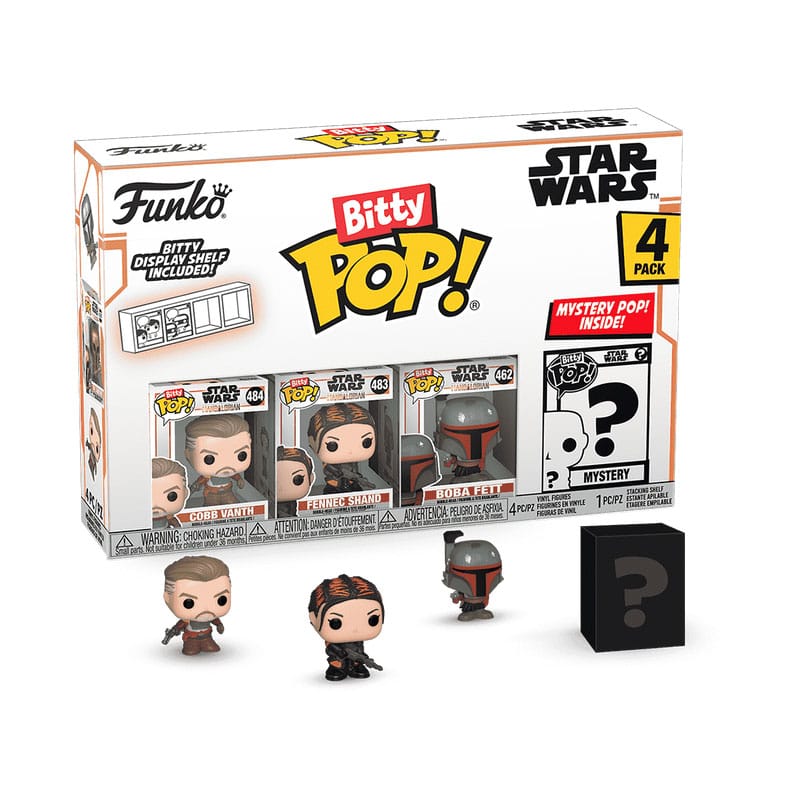 Star Wars: Mandalorian Bitty POP! Vinyl Figure 4-Pack Marshal 2,5 cm - MangaShop.ro