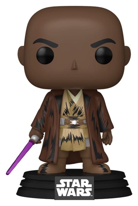 Star Wars: Mandalorian & Grogu POP! Vinyl Figure Mace Windu (Retro) 9 cm - MangaShop.ro