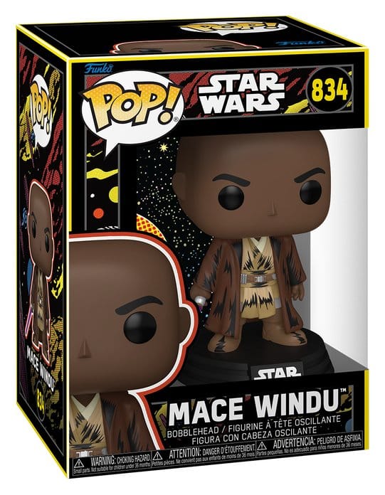 Star Wars: Mandalorian & Grogu POP! Vinyl Figure Mace Windu (Retro) 9 cm - MangaShop.ro